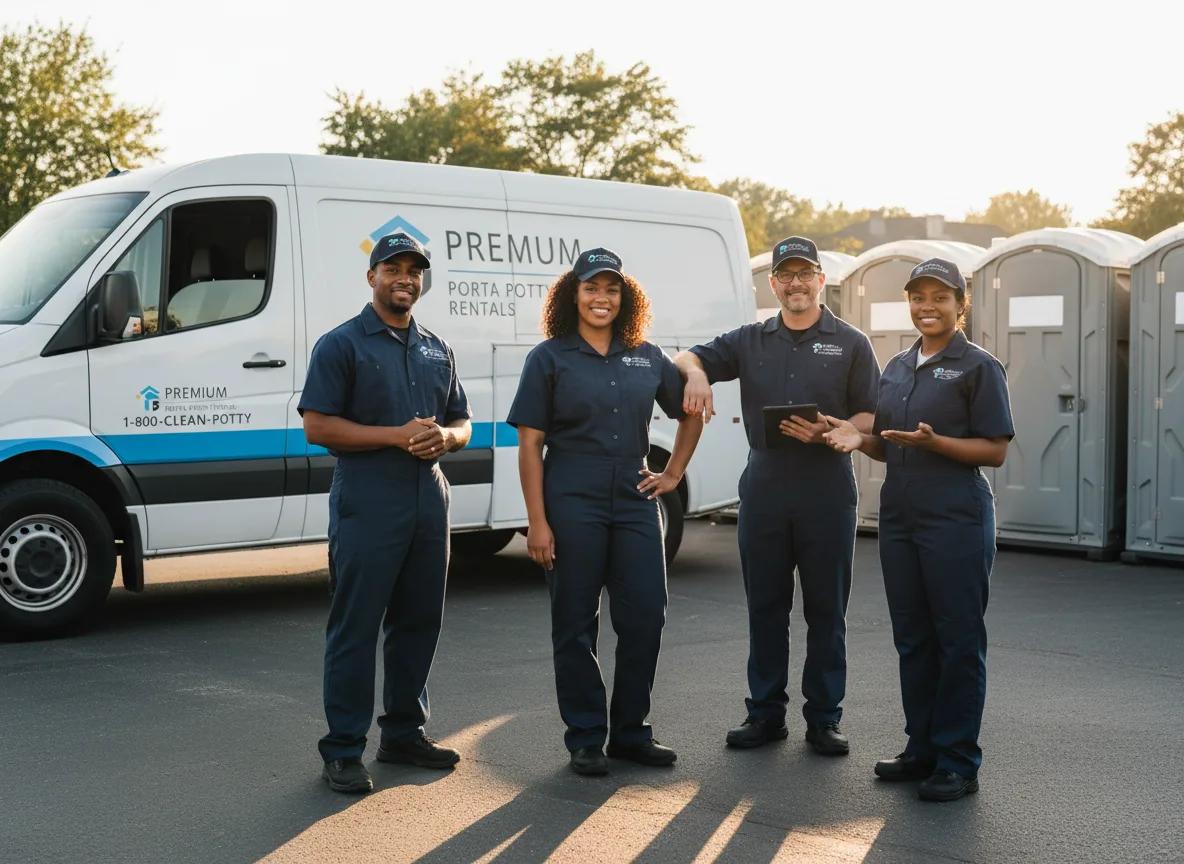 VIP Portable Toilets company in Weidman, MI